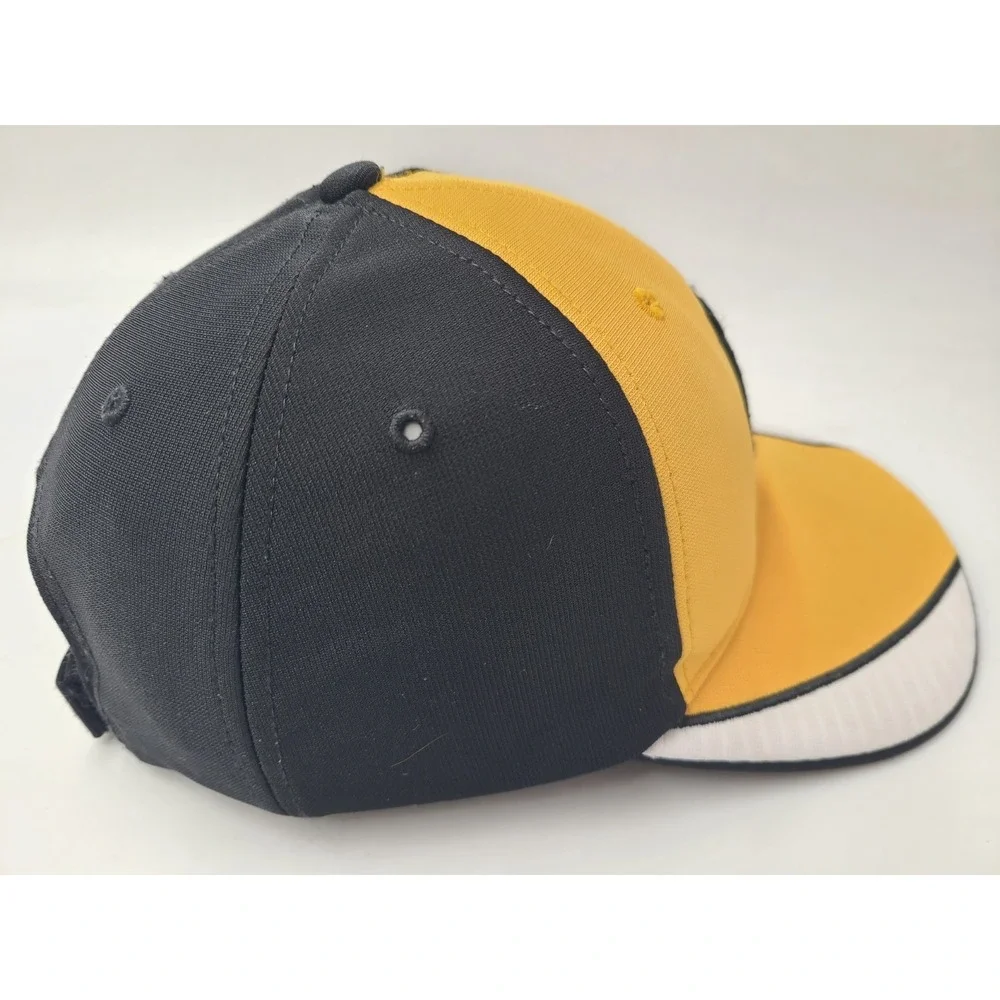 Youth Pittsburgh Pirates 47 Brand Adjustable Hat Cap Poly Blend MLB Yellow Black